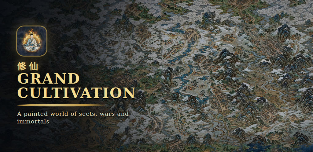 Grand Cultivation: a painted world of sects, wars and immortals